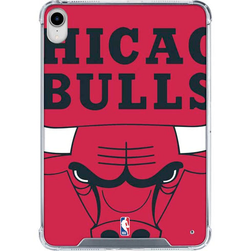 NBA Chicago Bulls Large Logo iPad 11th Gen (2025) Clear Case
