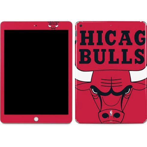 NBA Chicago Bulls Large Logo Apple iPad Skin