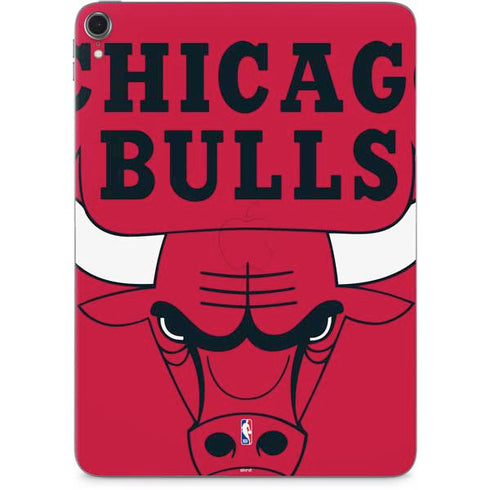NBA Chicago Bulls Large Logo Apple iPad Pro Skin
