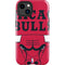 NBA Chicago Bulls Large Logo iPhone 15 Impact Case
