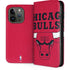 NBA Chicago Bulls Large Logo iPhone 15 Pro Folio Case