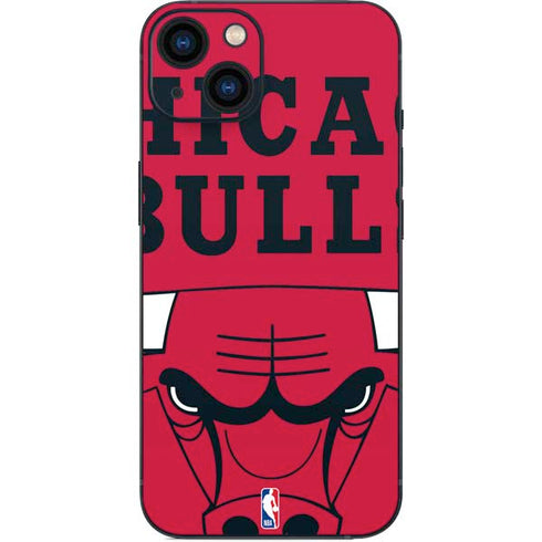 NBA Chicago Bulls Large Logo iPhone 15 Skin