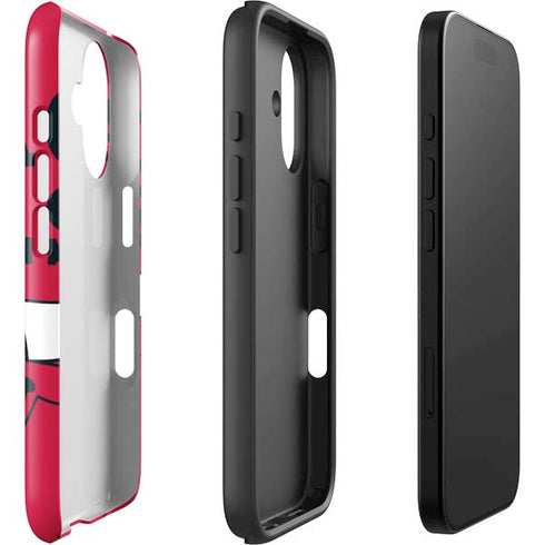 NBA Chicago Bulls Large Logo iPhone 16 Impact Case