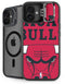 NBA Chicago Bulls Large Logo iPhone 16 Kickstand Case