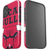 NBA Chicago Bulls Large Logo iPhone 16 Plus Impact Case