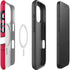 NBA Chicago Bulls Large Logo iPhone 16 Pro Magsafe Impact Case