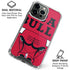 NBA Chicago Bulls Large Logo iPhone 16 Pro Max Clear Case