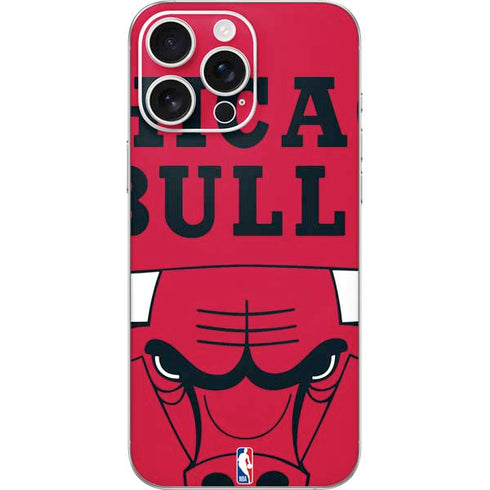 NBA Chicago Bulls Large Logo iPhone 16 Pro Max Skin