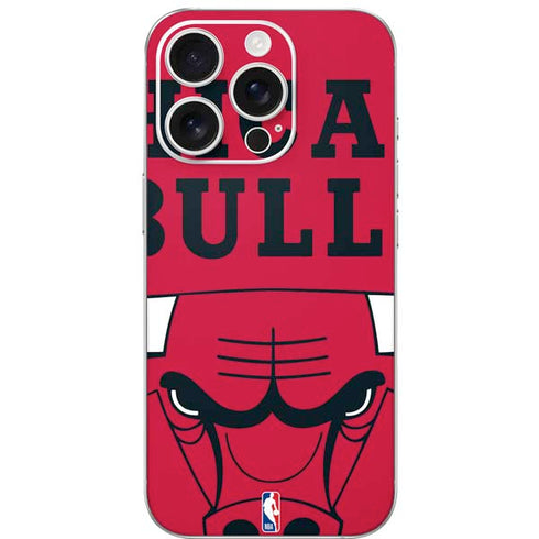 NBA Chicago Bulls Large Logo iPhone 16 Pro Skin
