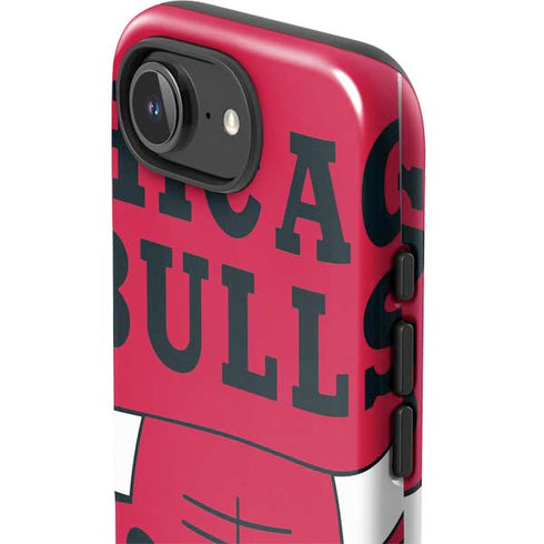 NBA Chicago Bulls Large Logo iPhone 16e Impact Case