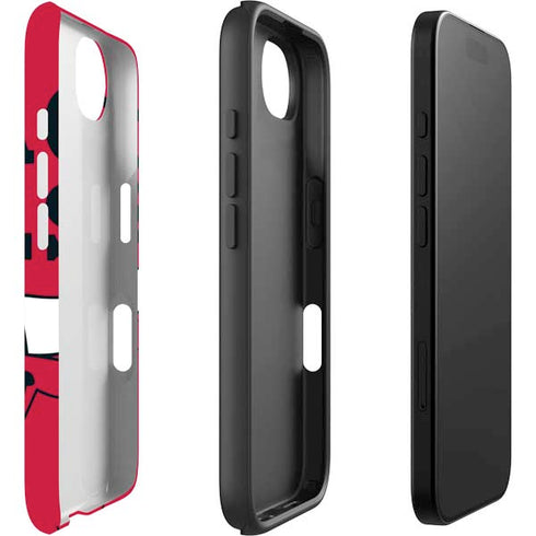 NBA Chicago Bulls Large Logo iPhone 16e Impact Case