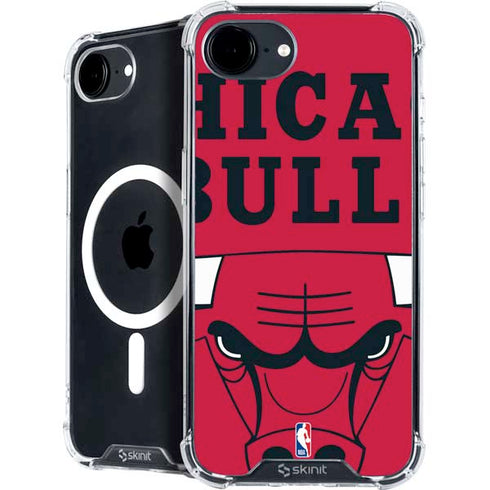 NBA Chicago Bulls Large Logo iPhone 16e MagSafe Case