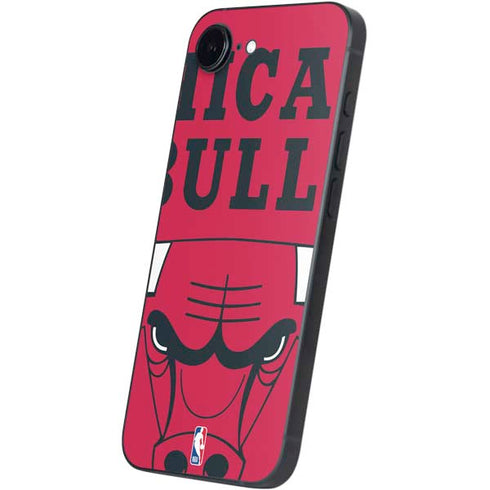 NBA Chicago Bulls Large Logo iPhone 16e Skin