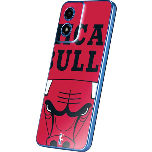 NBA Chicago Bulls Large Logo Moto G Play 4G (2024) Skin