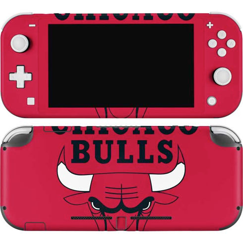 NBA Chicago Bulls Large Logo Nintendo Skins