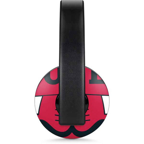 NBA Chicago Bulls Large Logo PlayStation 4 Gold Wireless Headset Skin