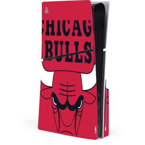 NBA Chicago Bulls Large Logo PlayStation PS5 Skins