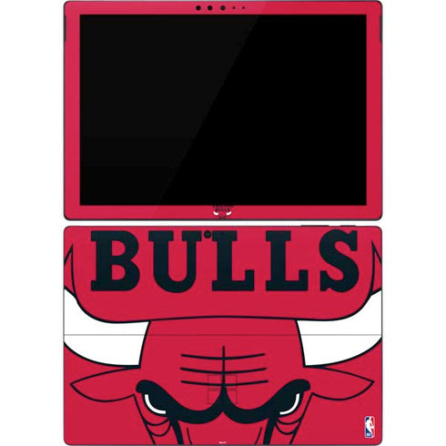 NBA Chicago Bulls Large Logo Surface Pro 7 Skin
