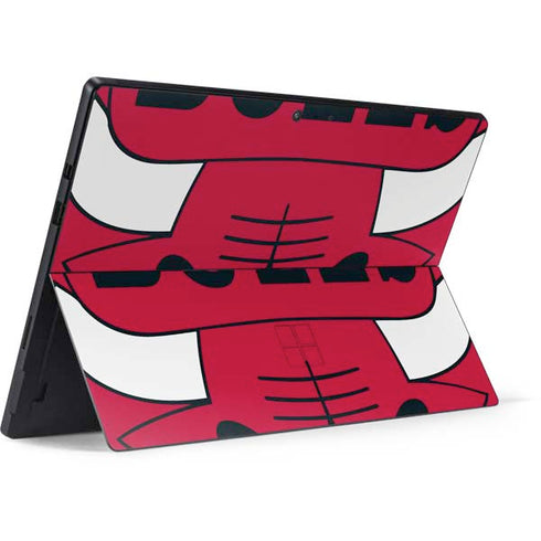 NBA Chicago Bulls Large Logo Surface Pro 7 Skin