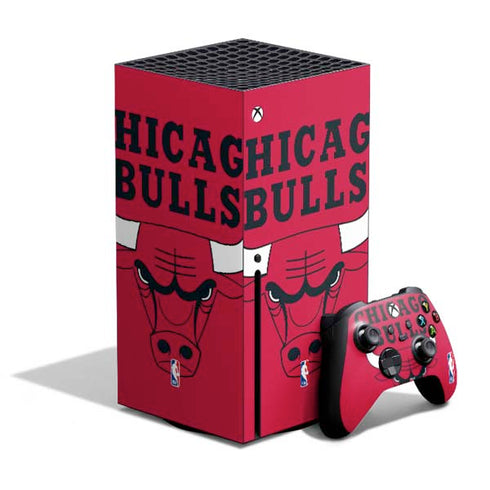 NBA Chicago Bulls Large Logo Xbox Series X Skins