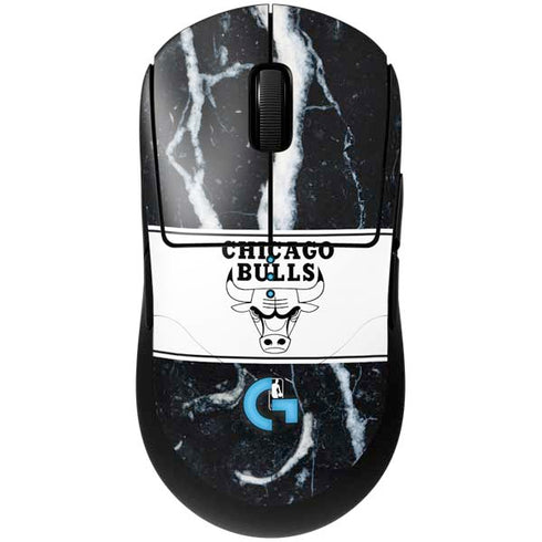 NBA Chicago Bulls Marble G Pro Wireless Gaming Mouse Skin