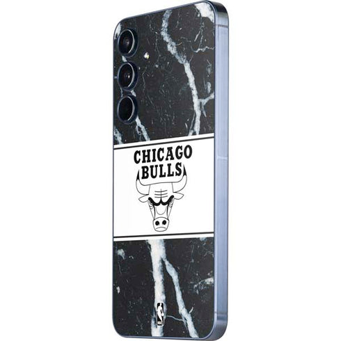 NBA Chicago Bulls Marble Galaxy A35 5G Skin