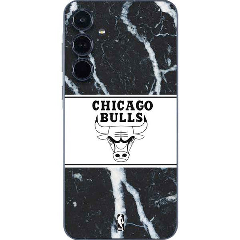 NBA Chicago Bulls Marble Galaxy A55 5G Skin