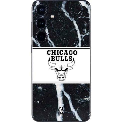 NBA Chicago Bulls Marble Galaxy S24 Plus Skin