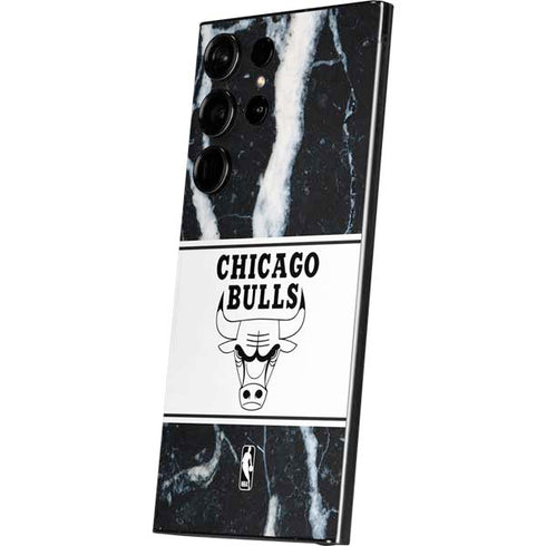 NBA Chicago Bulls Marble Galaxy S24 Ultra Skin