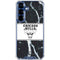 NBA Chicago Bulls Marble Galaxy S25 Plus Clear Case