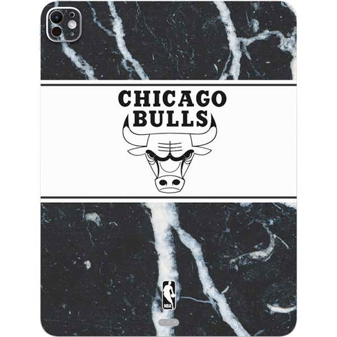 NBA Chicago Bulls Marble iPad Pro 13in M4 (2024) Skin