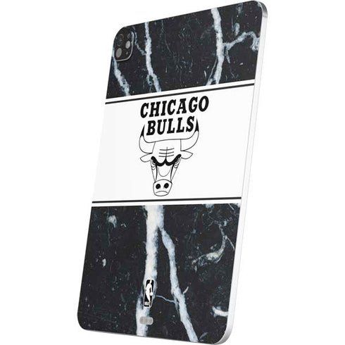 NBA Chicago Bulls Marble iPad Pro 13in M4 (2024) Skin