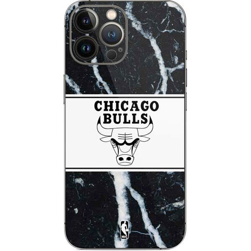 NBA Chicago Bulls Marble iPhone 15 Pro Max Skin