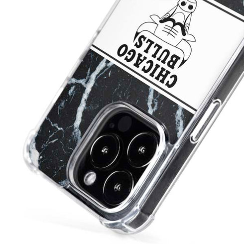 NBA Chicago Bulls Marble iPhone 16 Pro Max MagSafe Case