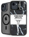 NBA Chicago Bulls Marble iPhone 16e Kickstand Case