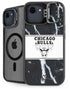 NBA Chicago Bulls Marble iPhone 16e Kickstand Case