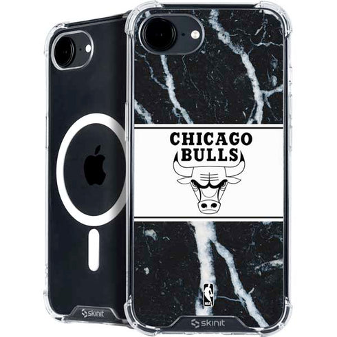 NBA Chicago Bulls Marble iPhone 16e MagSafe Case