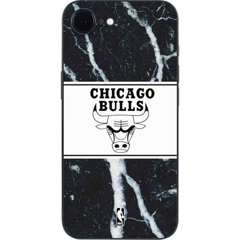 NBA Chicago Bulls Marble iPhone 16e Skin