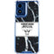 NBA Chicago Bulls Marble Moto G 5G (2024) Clear Case
