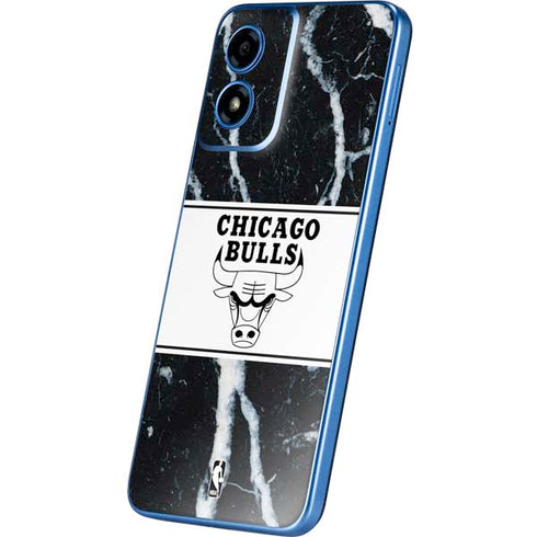 NBA Chicago Bulls Marble Moto G Play 4G (2024) Skin