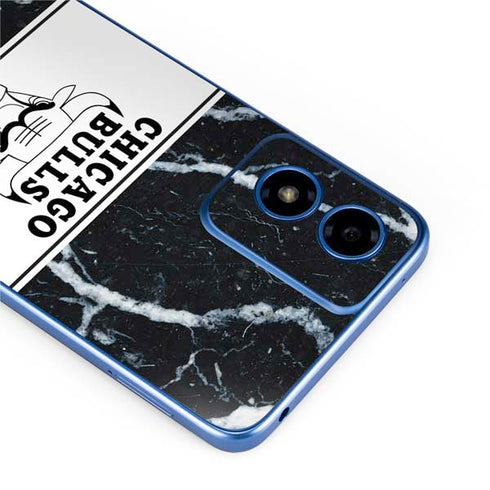 NBA Chicago Bulls Marble Moto G Play 4G (2024) Skin
