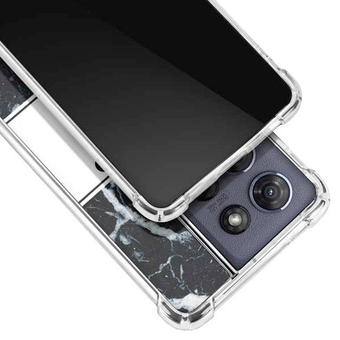 NBA Chicago Bulls Marble Moto G Power 5G (2025) Clear Case