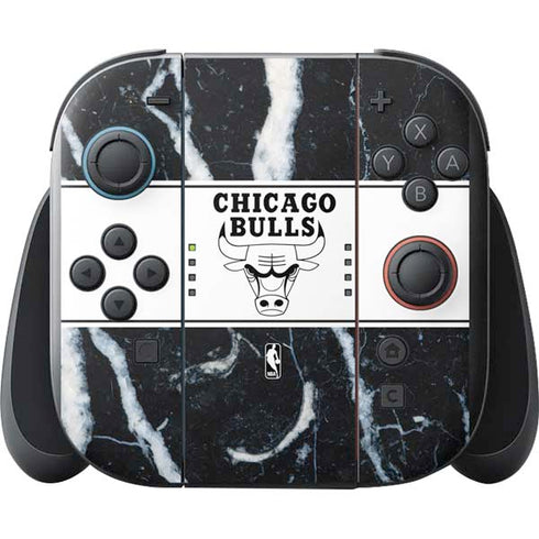 NBA Chicago Bulls Marble Nintendo Switch 2 (2025) with Joy-Con Skin