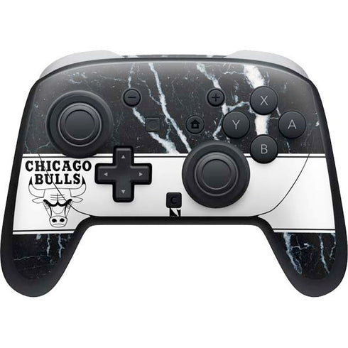 NBA Chicago Bulls Marble Nintendo Skins