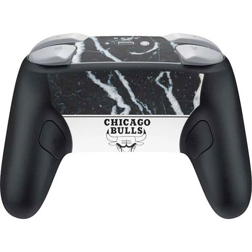 NBA Chicago Bulls Marble Nintendo Switch 2 (2025) Pro Controller Skin
