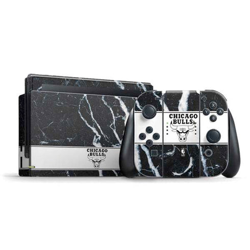 NBA Chicago Bulls Marble Nintendo Skins