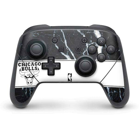 NBA Chicago Bulls Marble Nintendo Skins