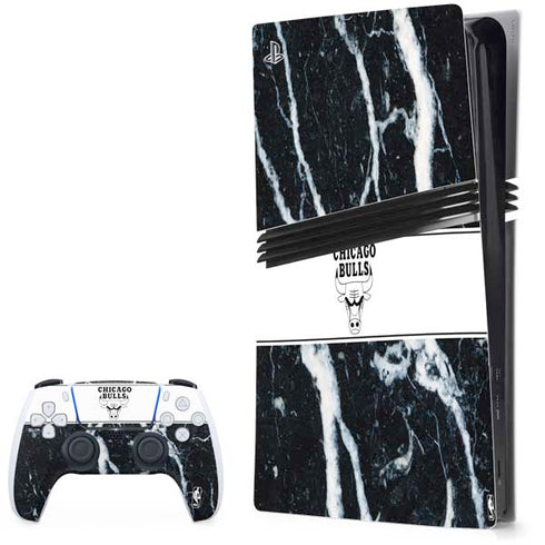 NBA Chicago Bulls Marble PlayStation PS5 Skins