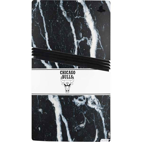 NBA Chicago Bulls Marble PS5 Pro Console Skin