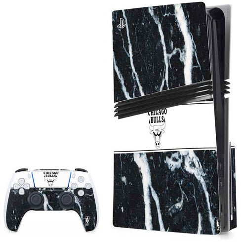 NBA Chicago Bulls Marble PlayStation PS5 Skins